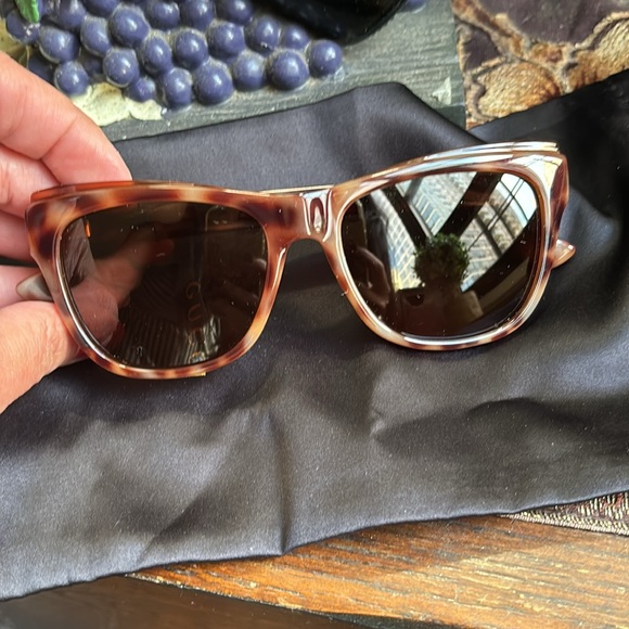 Authentic Gucci 52m oversized cat Optyl acetate leopard print sunglasses - Picture 2 of 15